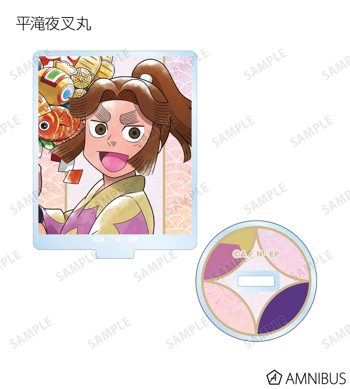 忍たま乱太郎　みんなで下町散策の段　5年生アクリルスタンド 忍たま乱太郎 - 描き下ろしイラスト 5年生集合 みんなで下町散策