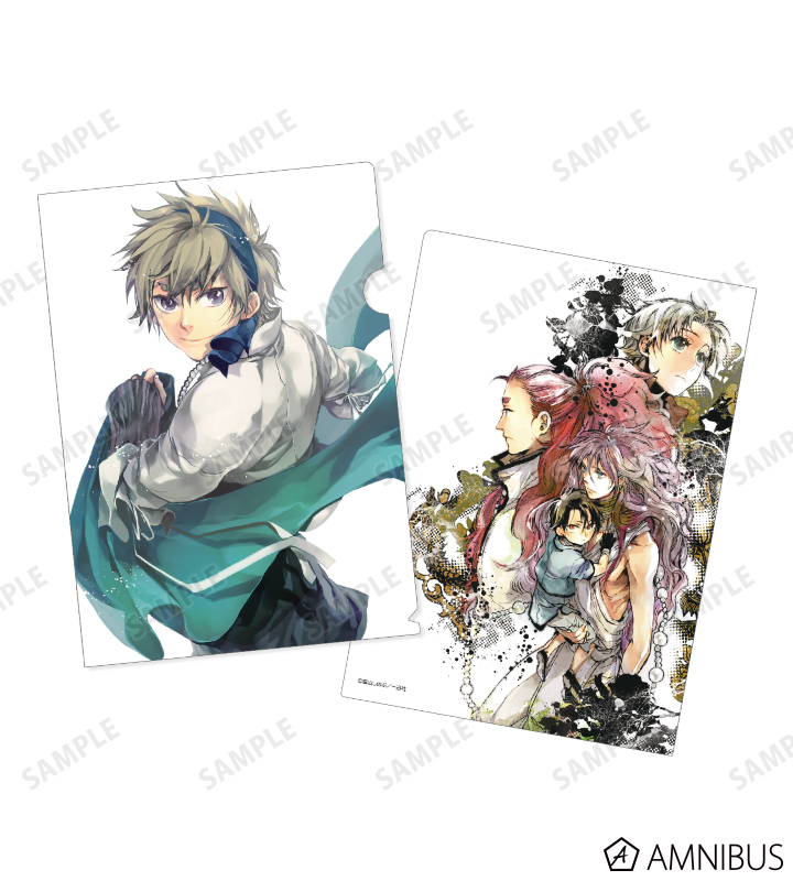 3巻イラスト クリアファイル