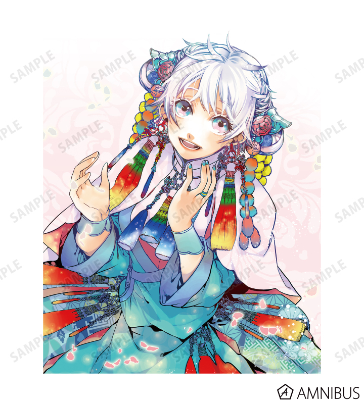 白珠龍 10巻表紙イラスト キャンバスボード