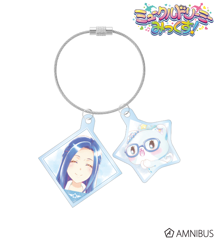 すう&今井 ことこ Ani-Art aqua label 2連ワイヤーアクリルキーホルダー