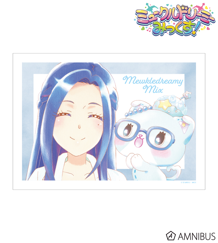 すう&今井 ことこ Ani-Art aqua label A3マット加工ポスター