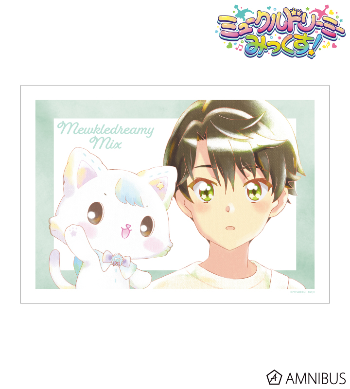 れい&南川 朝陽 Ani-Art aqua label A3マット加工ポスター