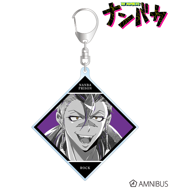 ロック Ani-Art BLACK LABEL BIGアクリルキーホルダー