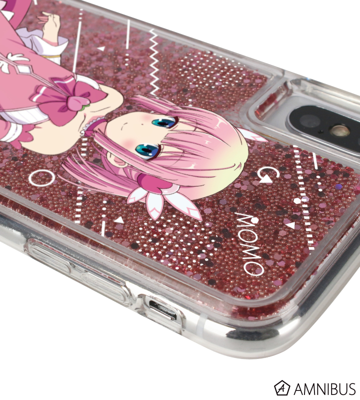 千代田桃 グリッターiPhoneケース