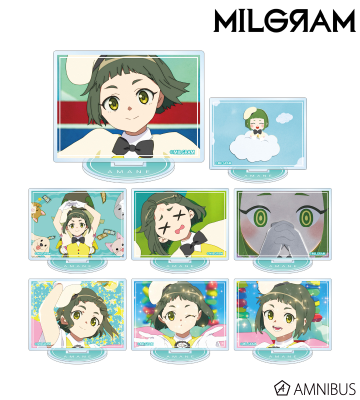 ミルグラム MILGRAM くじクリフ フラワードームアクリルスタンド