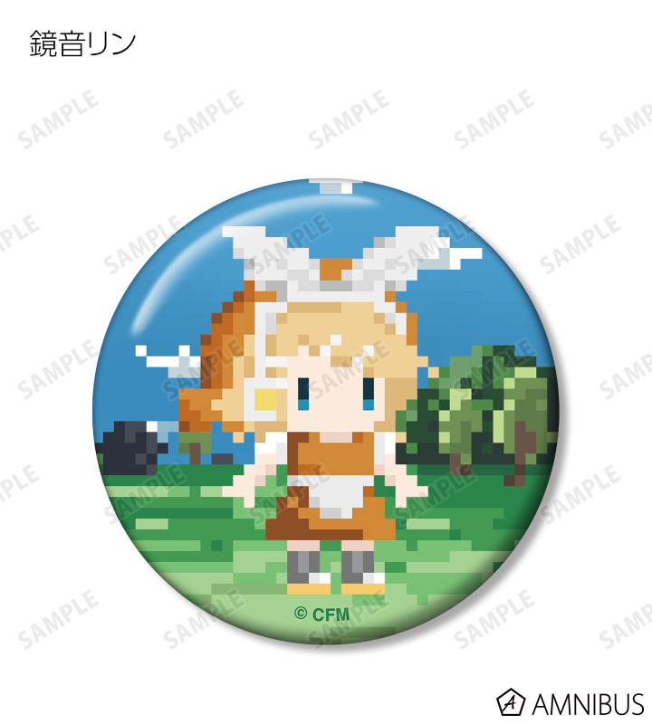 トレーディング缶バッジ(ワンナイト人狼コラボドット絵ver.)