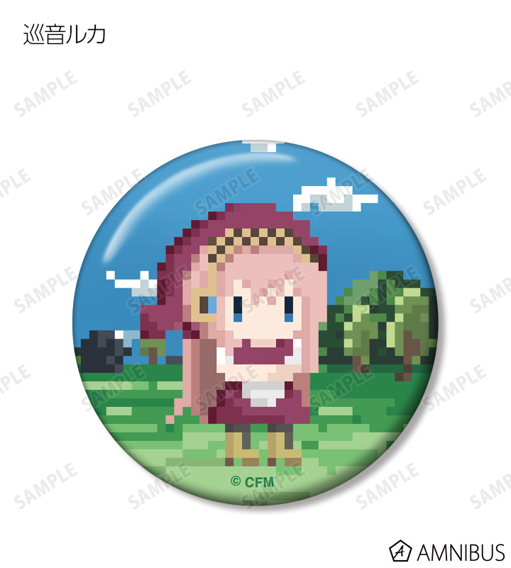 トレーディング缶バッジ(ワンナイト人狼コラボドット絵ver.)