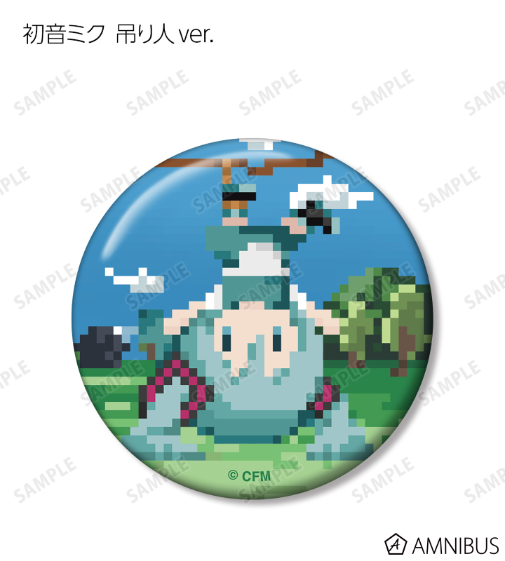 トレーディング缶バッジ(ワンナイト人狼コラボドット絵ver.)