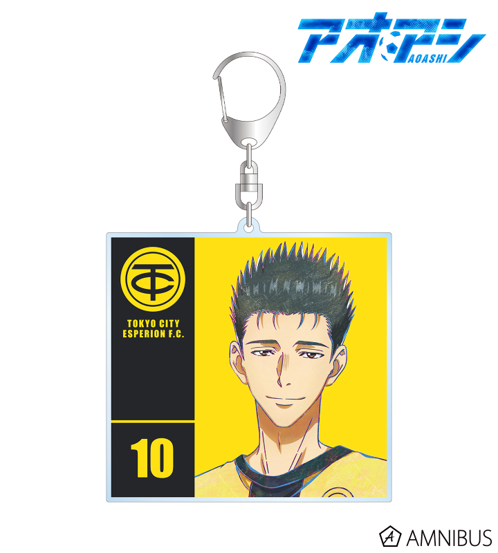 栗林晴久　アオアシ ホログラム缶バッジ 栗林晴久 アオアシ ホログラム缶バッジ 栗林晴久 アオアシ