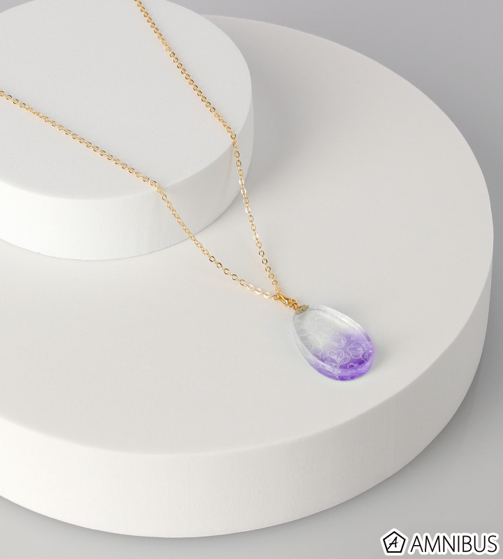 アクセサリー Nanasisan 透かし桜ネックレス - Angelic Jewelry