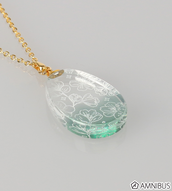 お歳暮 2025 忍たま乱太郎 AMNIBUS(アムニバス) | ガラスネックレス 六年生 - アクセサリー・ヘアアクセサリー