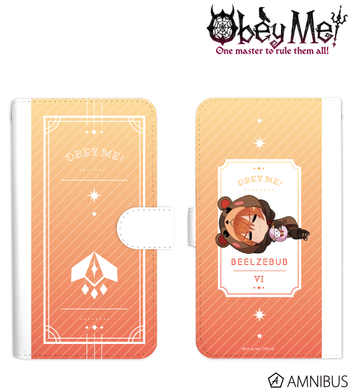 Obey Me! - ベルゼブブ ちびころ 手帳型スマホケース | AMNIBUS