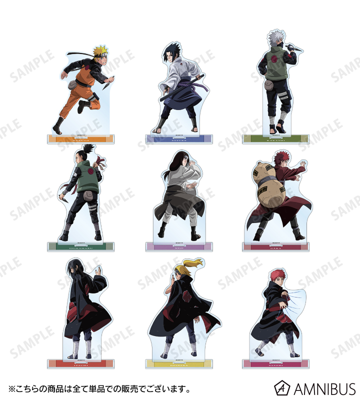 ナルト naruto ハロウィン サソリ アクリルスタンド NARUTO-ナルト- 疾風伝 - 描き下ろしイラスト サソリ 番傘和装