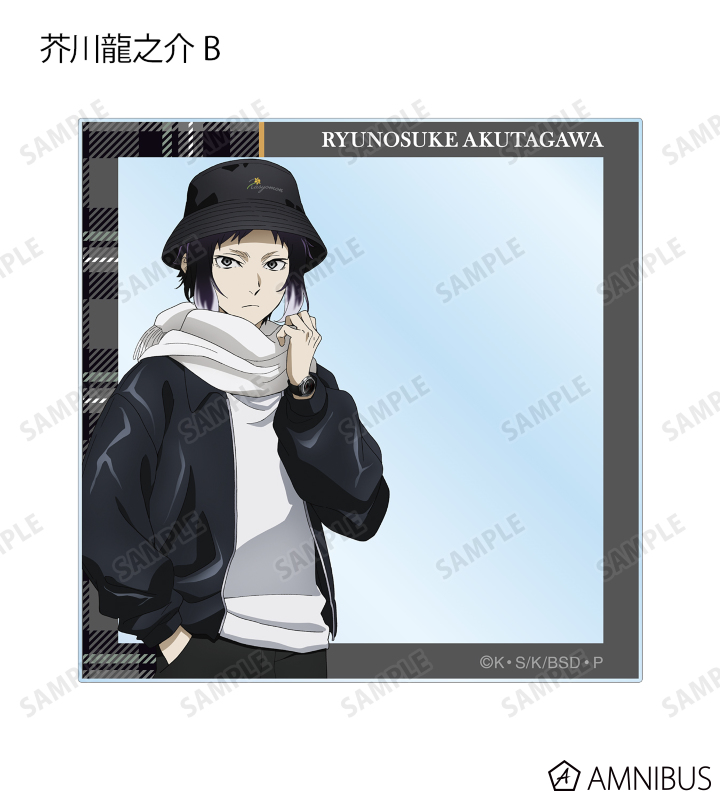 ★【未使用】 冬の休日ver. キャラファイングラフ 中島敦 文豪ストレイドッグス - 描き下ろしイラスト 中島敦 冬の休日ver