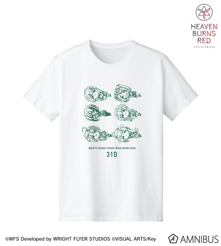ヘブンバーンズレッド - 第31D部隊 ちびころ Tシャツ/メンズ