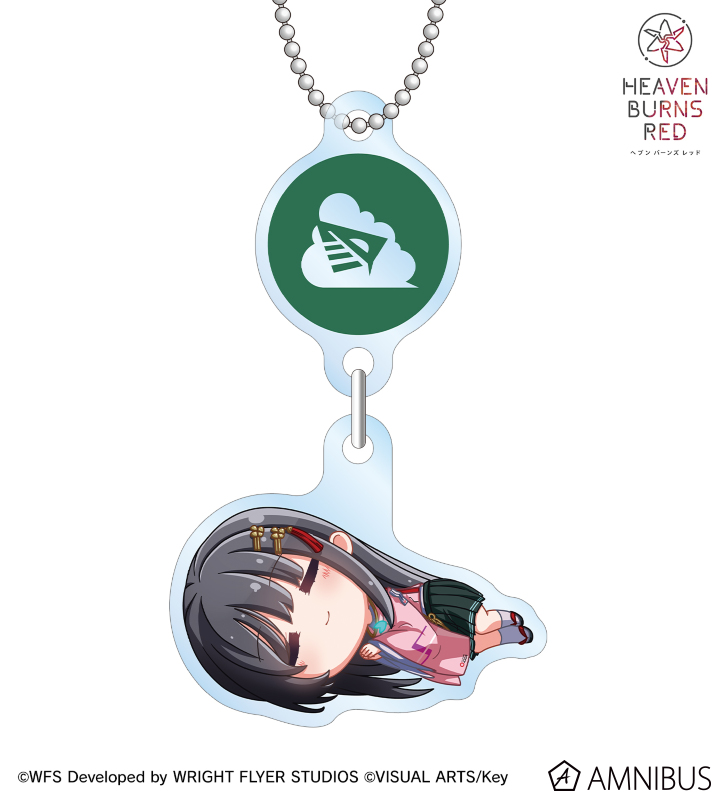 kenken　ヘブンバーンズレッド　ちびころ　アクリルキーホルダー ヘブンバーンズレッド - 夏目祈 ちびころ ゆらゆらアクリル