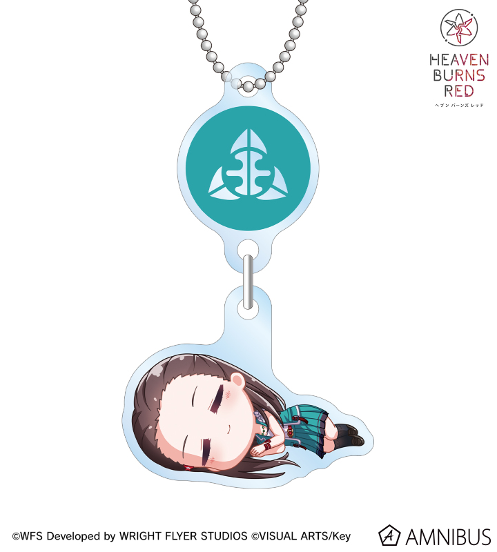 kenken　ヘブンバーンズレッド　ちびころ　アクリルキーホルダー ヘブンバーンズレッド - 夏目祈 ちびころ ゆらゆらアクリル