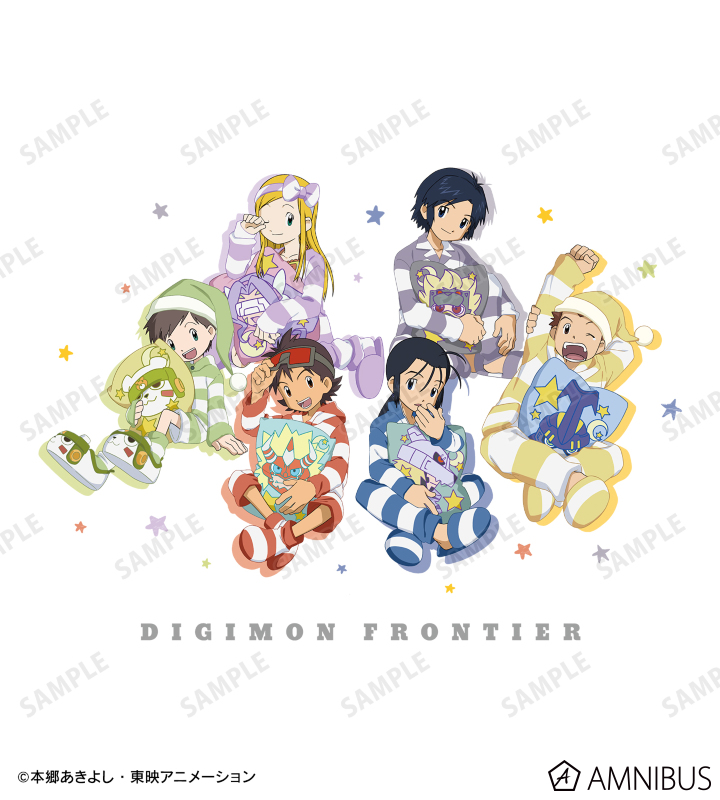 描き下ろしイラスト 集合 みんなでお泊まりパジャマver. Tシャツ