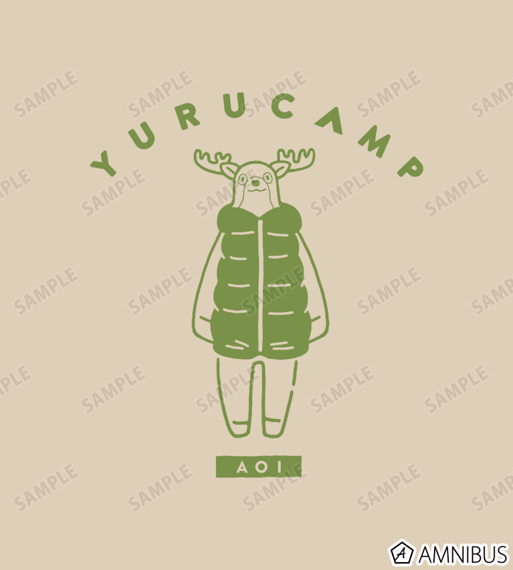 犬山あおい モチーフ柄 Tシャツ