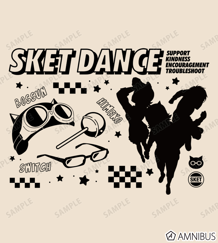 TVアニメ「SKET DANCE」 - スケット団 Ani-Sketch BIGジップ