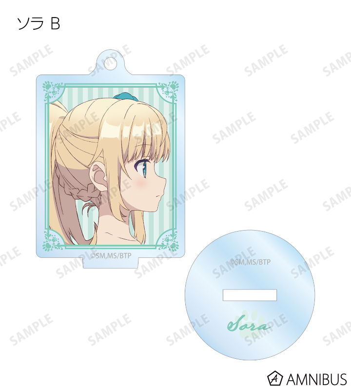 トレーディングアクリルスタンドキーホルダー