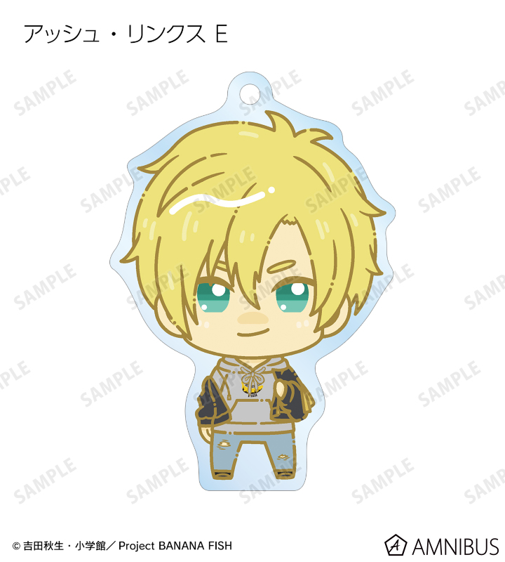 BANANA FISH_トレーディングフィルム風アクリルキーホルダー