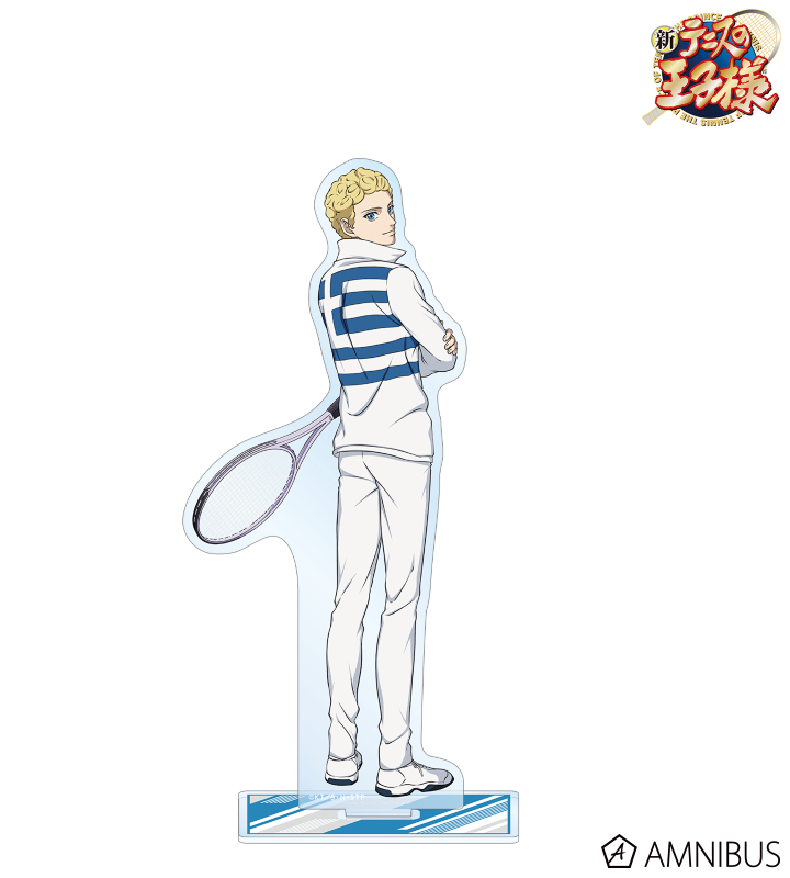 新テニスの王子様 描き下ろしイラスト ゼウス・イリオポウロス 戦う背中ver. BIGアクリルスタンド AMNIBUS(アムニバス)