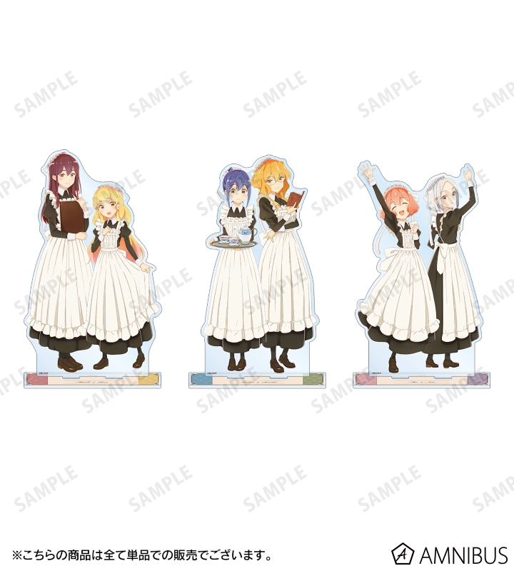 私の百合はお仕事です！ ワンダーパーラーコラボ 特大アクリルスタンド 全3種 Amazon.co.jp: 私の百合はお仕事 ワンダーパーラーコラボ 特大