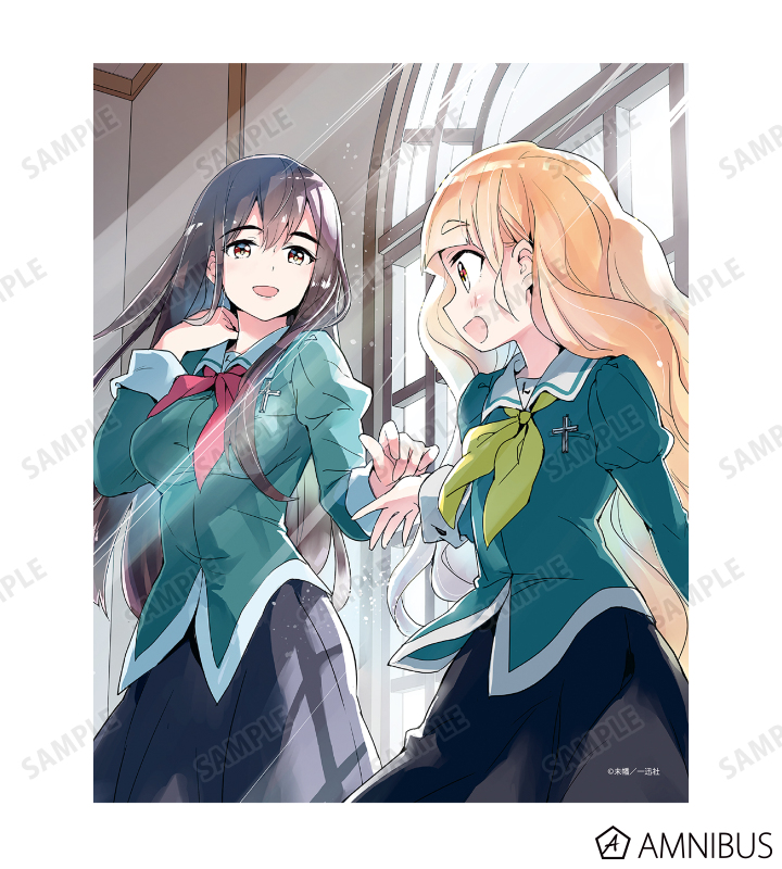 美月&陽芽 キャンバスボード ver.A