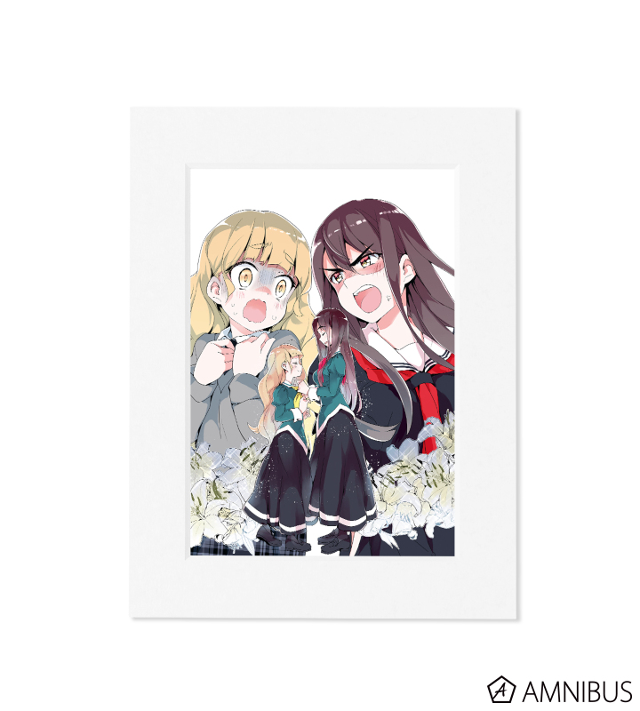 私の百合はお仕事です！ - 陽芽＆美月 キャラファインマット ver