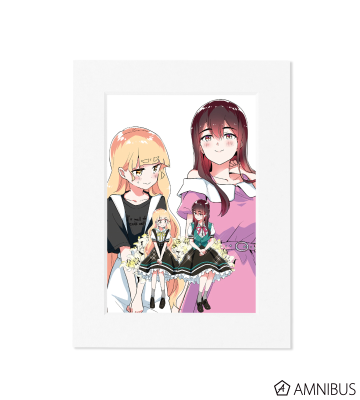 陽芽&美月 キャラファインマット ver.D