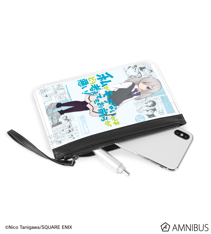 18巻表紙イラスト PUレザーフラットポーチ