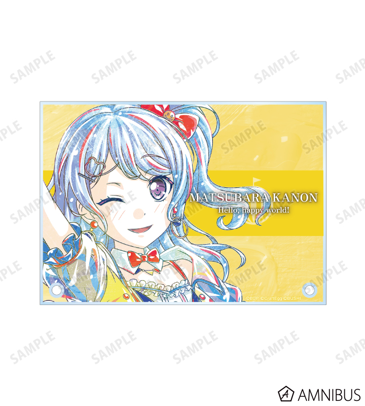 松原 花音 Ani-Art 第4弾 ダブルアクリルパネル