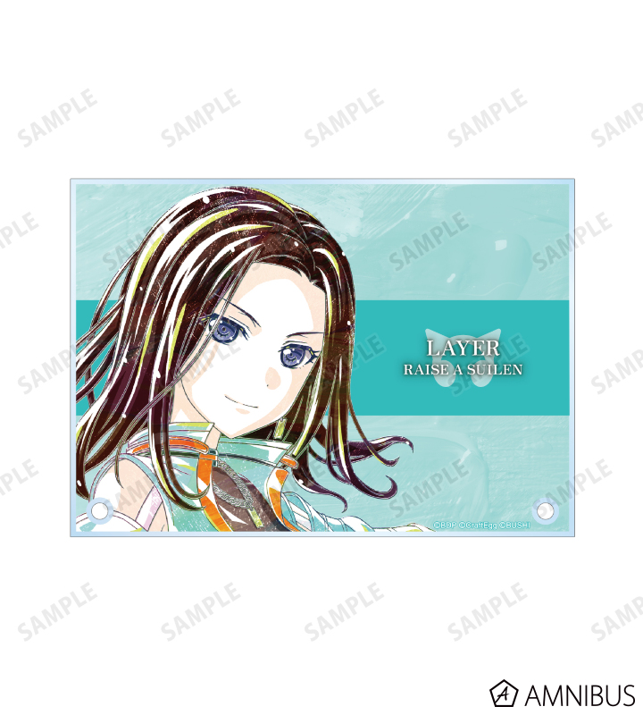 バンドリ！ ガールズバンドパーティ！ アクリルパネル　レア バンドリ！ ガールズバンドパーティ！ - レイヤ Ani-Art 第4弾