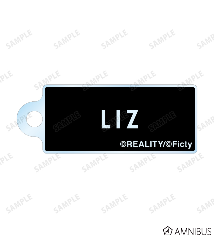 緜先生 描き下ろしイラスト LIZ タクティカルファッションver. 2連ワイヤーアクリルキーホルダー