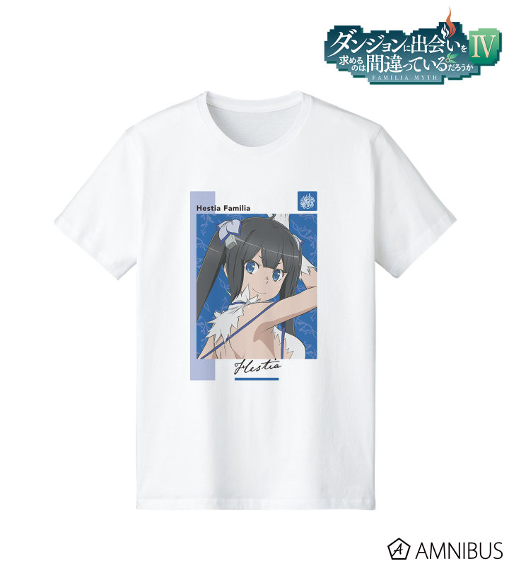 ダンまち　ヘスティア　ベル・クラネル　フルグラフィックTシャツ　Mサイズ Amazon.co.jp: ダンまち ヘスティア ベル クラネル フル