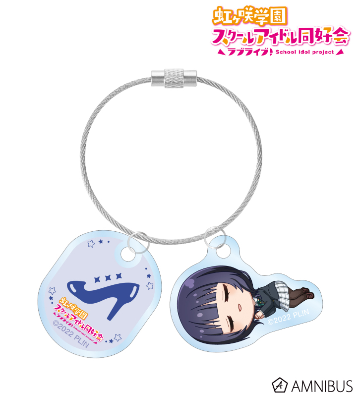 朝香 果林 ちびころ 2連ワイヤーアクリルキーホルダー