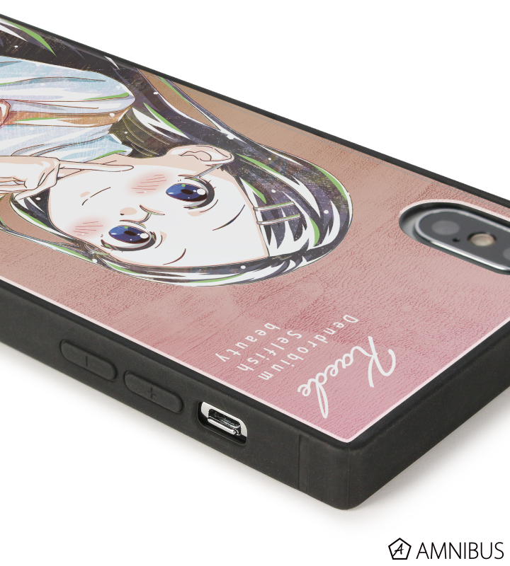 かえで Ani-Art 第2弾 スクエア強化ガラスiPhoneケース