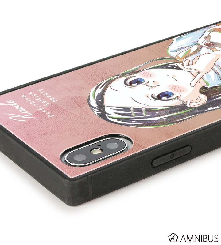 かえで Ani-Art 第2弾 スクエア強化ガラスiPhoneケース