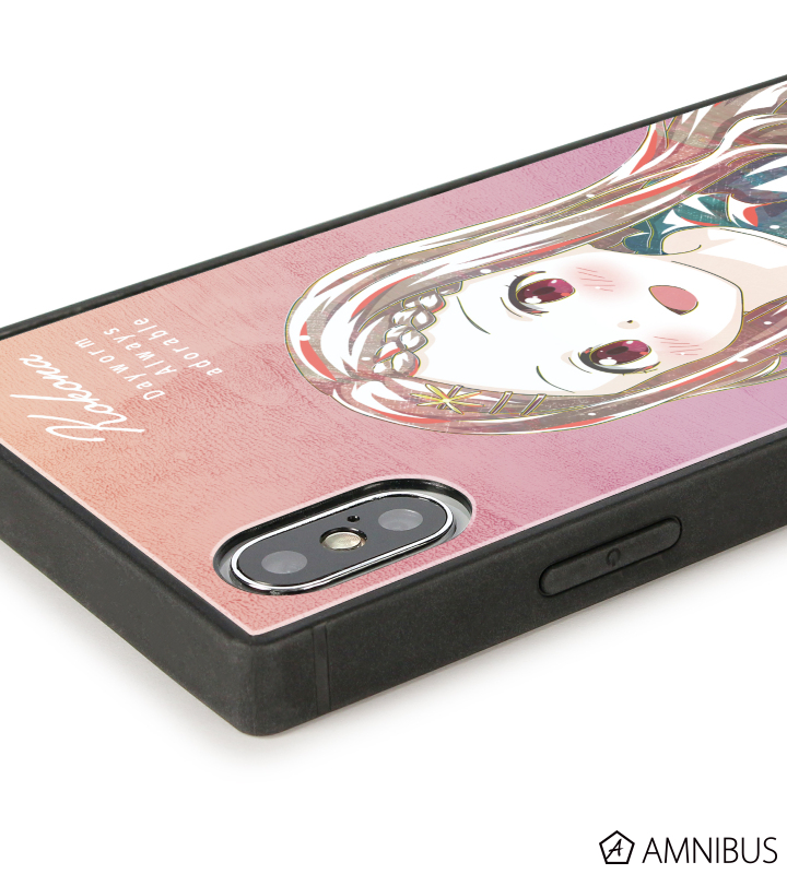 ここな Ani-Art 第2弾 スクエア強化ガラスiPhoneケース