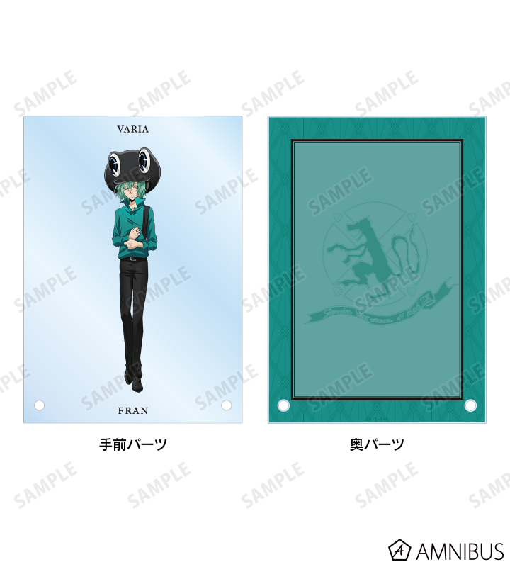 描き下ろしイラスト フラン カラーシャツver. ダブルアクリルパネル