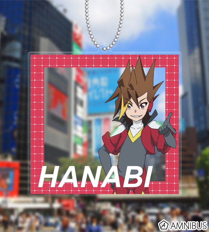 大曲ハナビ フォトフレーム風BIGアクリルキーホルダー