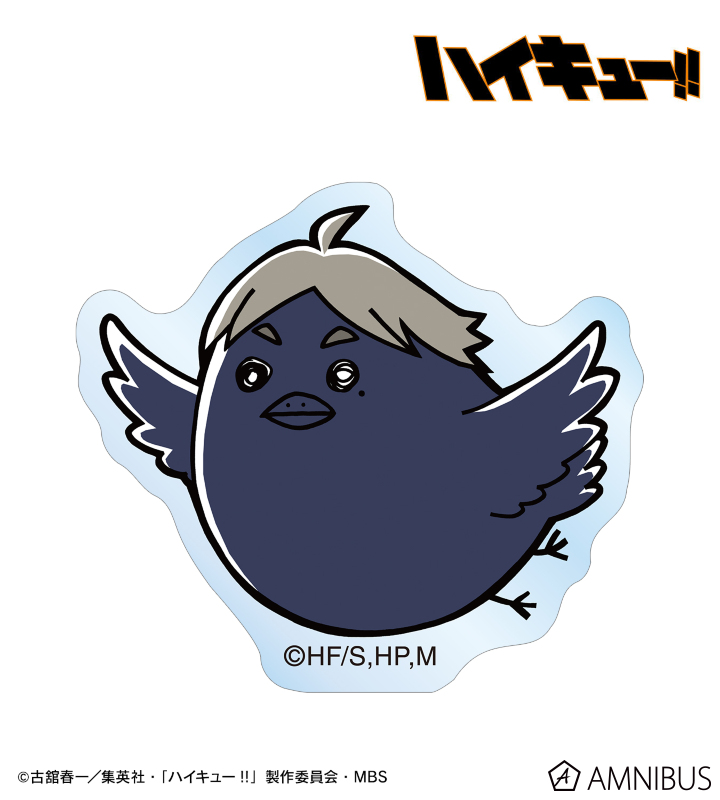 スガガラス マスコットシリーズ アクリルステッカー