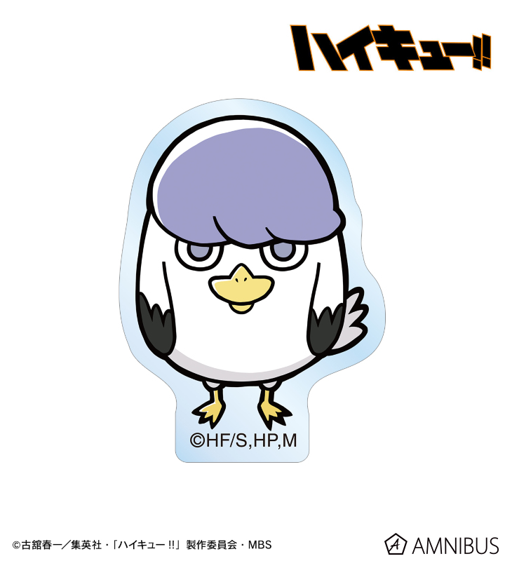 ヒルガミカモメ マスコットシリーズ アクリルステッカー