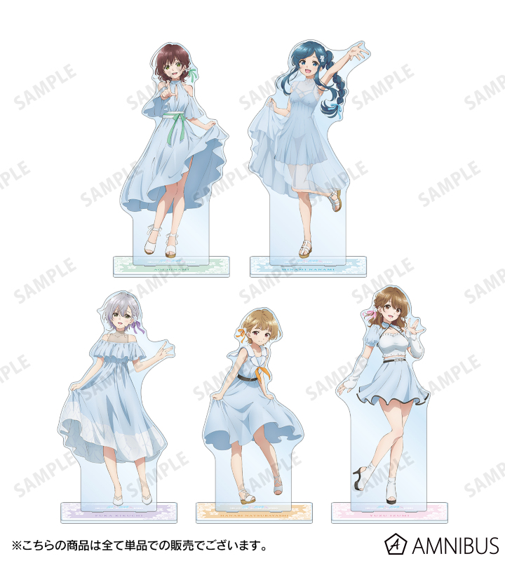 描き下ろしイラスト 七海みなみ ドレスver. 特大アクリルスタンド