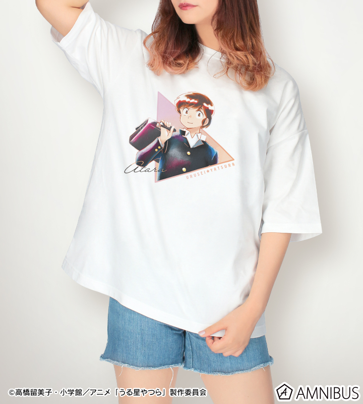 ティータイム　ビッグシルエット　Tシャツ　うる星やつら TVアニメ『うる星やつら』 ラム ビッグシルエットTシャツ