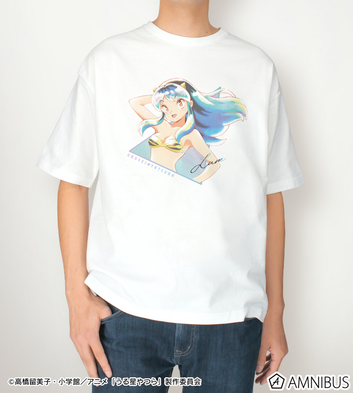 ラム Ani-Art aqua label BIGシルエットTシャツ