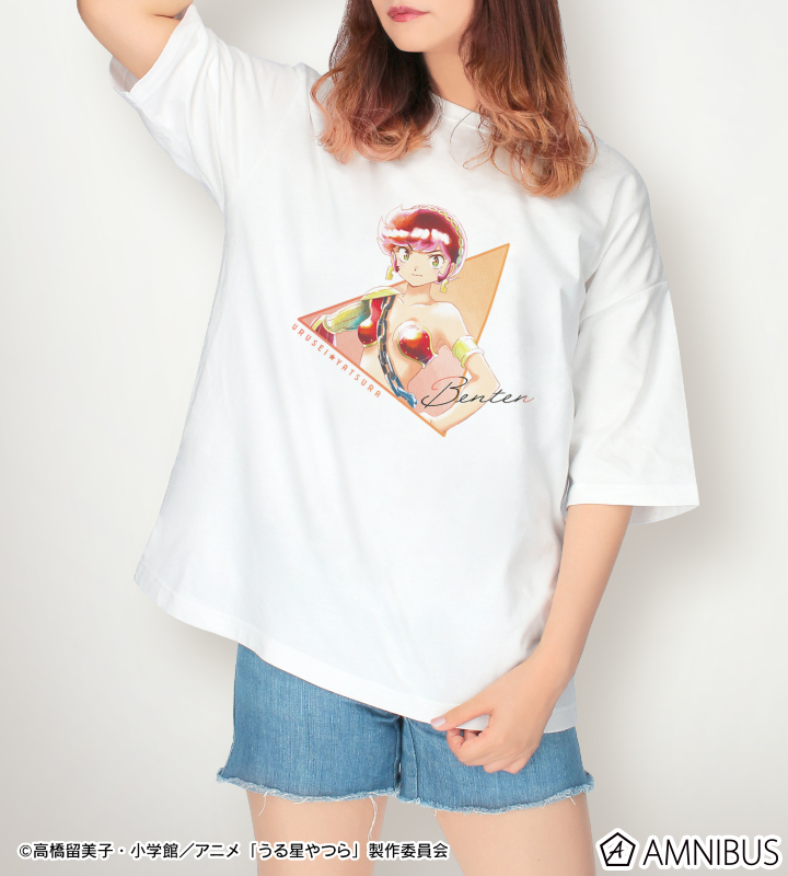 弁天 Ani-Art aqua label BIGシルエットTシャツ