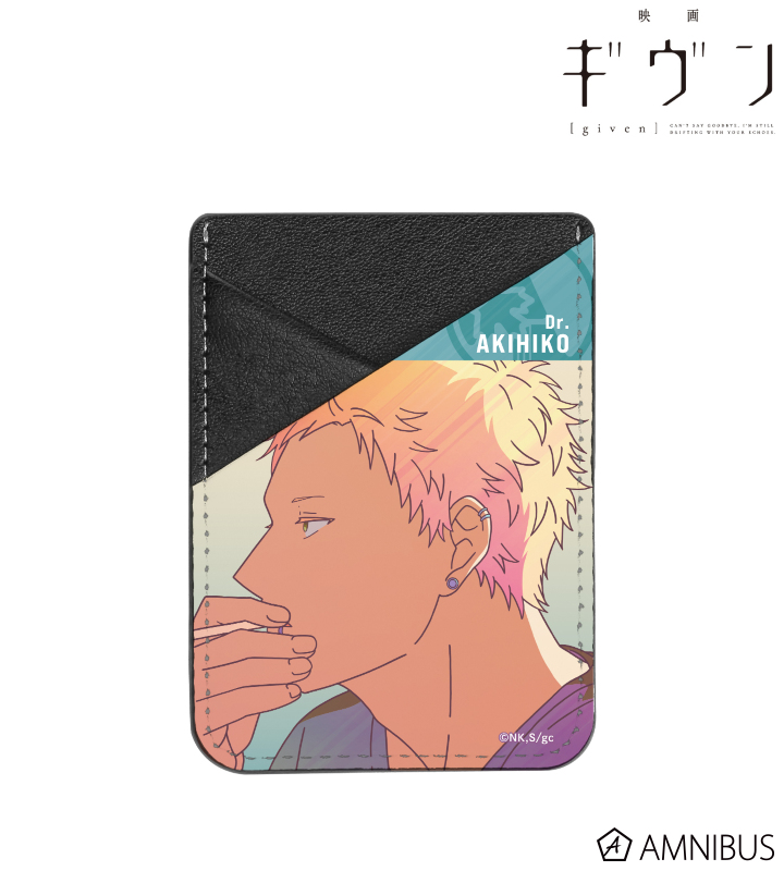 梶 秋彦 Ani-Art clear label スマホカードポケット