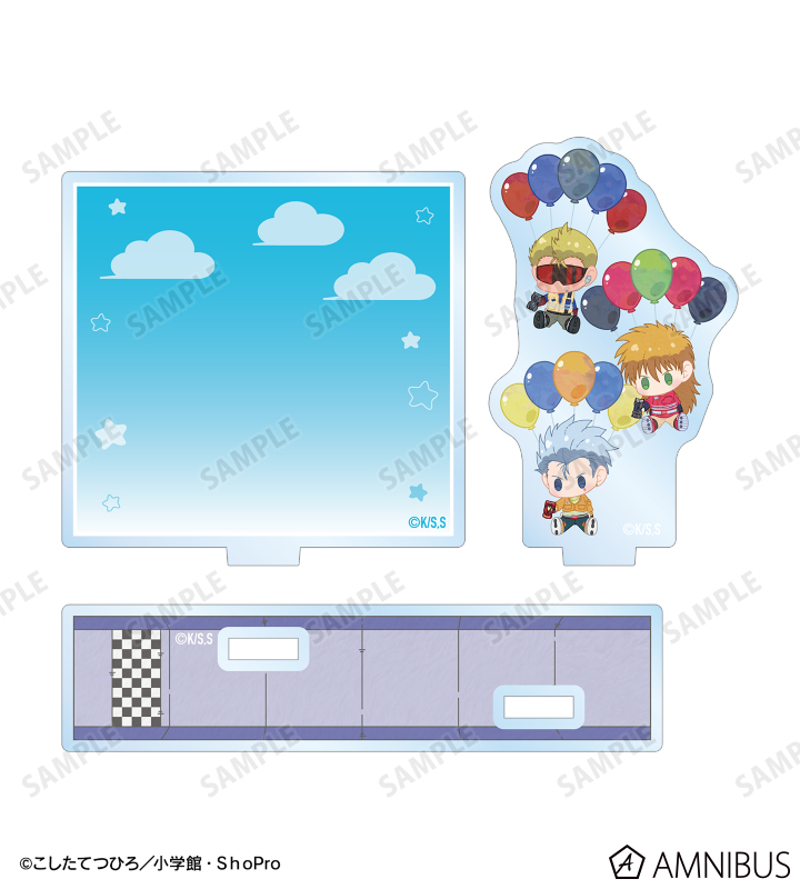 ブレット&ミハエル&カルロ POPOON アクリルメモスタンド
